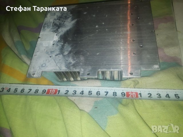 Алуминиев радиатор-охладител за аудио усилватели, снимка 4 - Други - 42899075