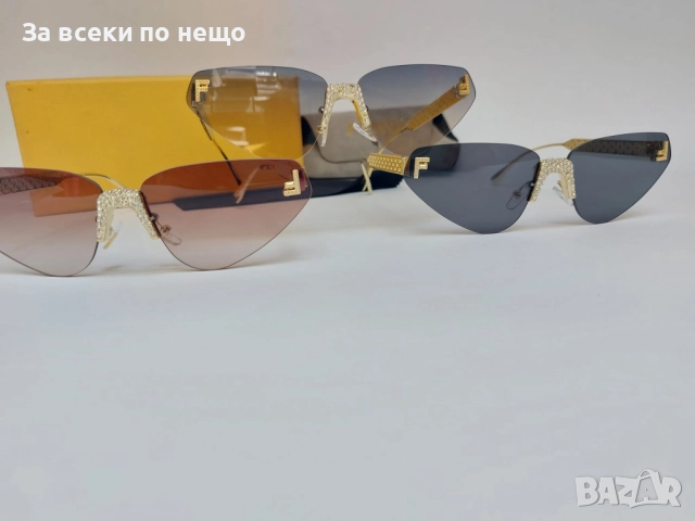 Fendi Слънчеви Очила С UV400 Защита С ПОДАРЪК🎁Кутия И Кърпичка - Различни Цветове Код LFS616