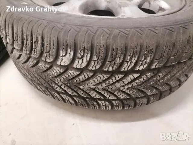 Продавам 4 бр лети джанти 15 цола с зимни гуми , снимка 3 - Гуми и джанти - 48758528