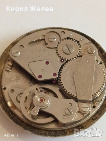 Три стари механизми с циферблат СССР, Швейцарски за части КОЛЕКЦИЯ 28516, снимка 9 - Антикварни и старинни предмети - 54144351