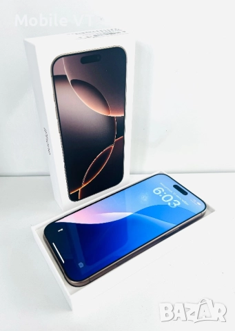 Като НОВ! iPhone 16 Pro Max 256GB Desert Titanium ГАРАНЦИЯ!, снимка 2 - Apple iPhone - 52445671