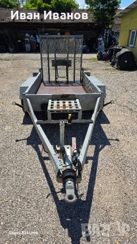 Ремарке за строителна техника 2700кг., снимка 2 - Ремаркета - 50463129