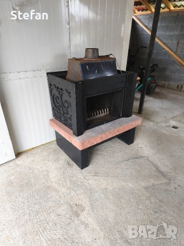 Френска чугунена камина 