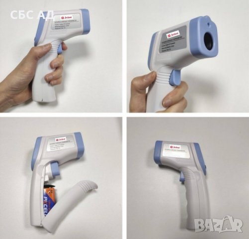 Инфрачервен безконтактен термометър, снимка 5 - Друга електроника - 30572368