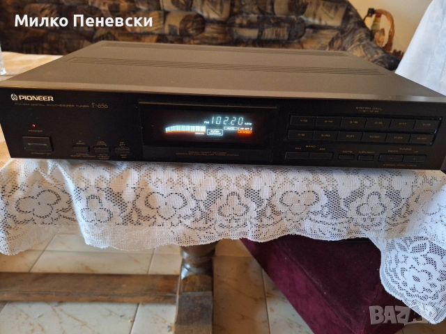PIONEER F 656 STEREO TUNER.MADE IN JAPAN.