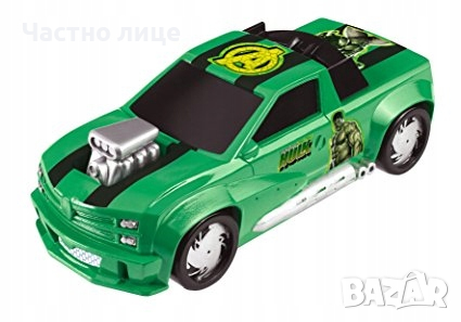 Кола с дистанционно AVENGERS HULK Marvel), снимка 2 - Коли, камиони, мотори, писти - 44701072