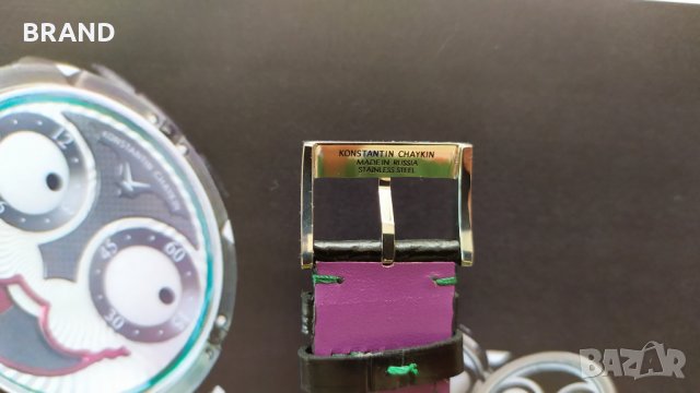 Уникален часовник Konstantin Chaykin JOKER 42mm механичен клас 6А+, снимка 13 - Мъжки - 29370663