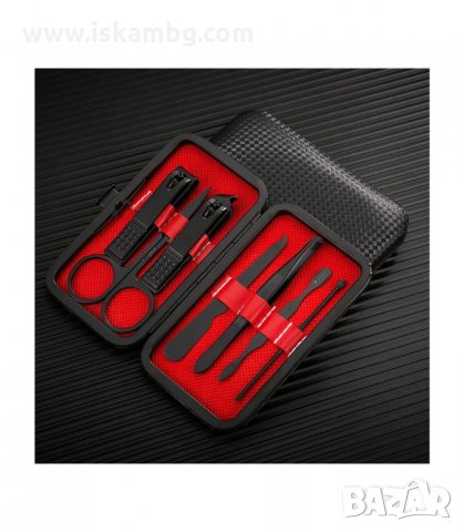 НЕСЕСЕР С ИНСТРУМЕНТИ ГРИЖА ЗА НОКТИ 7 В 1 - код 341, снимка 3 - Други - 34048532