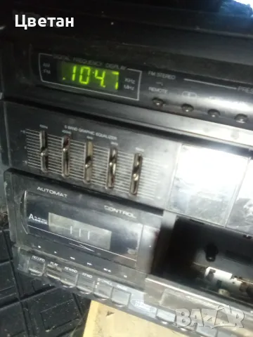 Радио-касетофон -грамофон, антика , снимка 2 - Радиокасетофони, транзистори - 48465504