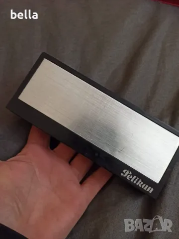 Писалака Pelikan 21 Silvexa Germanyв запазен вид писец-бяло злато 585 -14 карата , снимка 2 - Други ценни предмети - 49283059