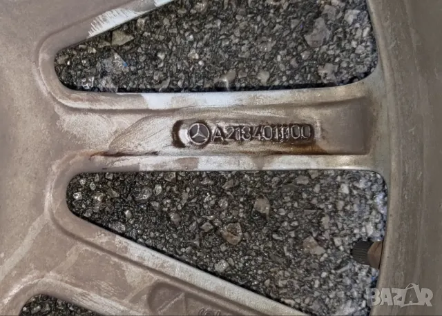 4x Оригинални OEM Джанти AMG 19 Спорт Пакет за Mercedes с летни гуми ДОТ 08/21 Pirelli P Zero 7 мм. , снимка 10 - Гуми и джанти - 44863551