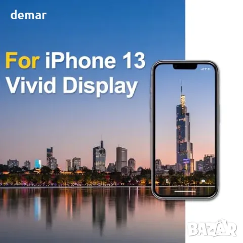 Комплект резервен LCD екран с дигитайзер за iPhone 13 6.1 инча и инструменти, снимка 2 - Резервни части за телефони - 55780678