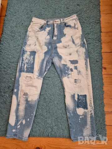 шарени дънки