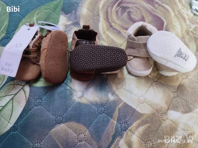 Лот нови бебешки обувки, снимка 3 - Бебешки обувки - 39293400