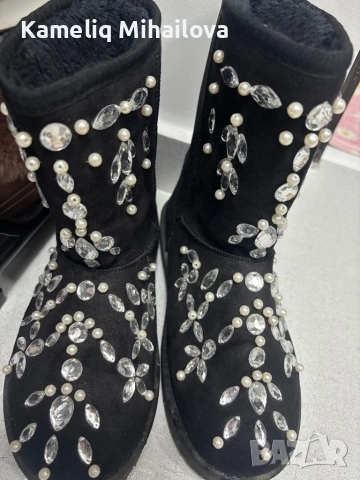 Зимни боти-апрески, снимка 11 - Дамски боти - 53075989