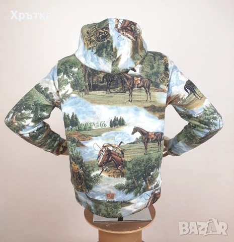 Polo Ralph Lauren Equestrian - Оригинален мъжки суитшърт р-р L, снимка 5 - Суичъри - 51932166