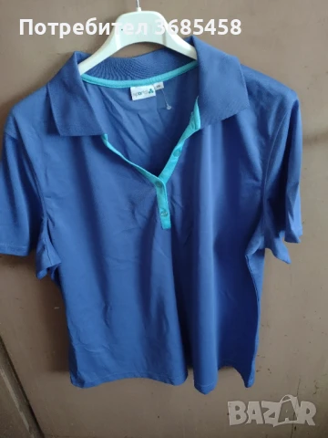 дамска спортна тениска с яка, снимка 3 - Тениски - 50984526