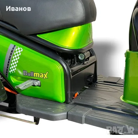  Двуместна Електрическа Триколка PUDDING 2500W - мощният мотор - модел2026г., снимка 6 - Мотоциклети и мототехника - 48081481