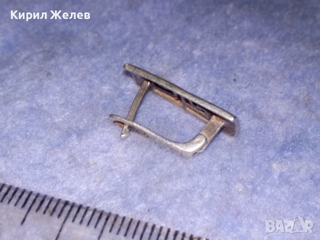 БУТИКОВА АЖУРНА СРЕБЪРНА ВИНТИДЖ АРТ ОБИЦА ВЕРСАЧЕ СТИЛ СРЕБРО 925 с АНГЛИЙСКО ЗАКОПЧАВАНЕ 34965, снимка 7 - Обеци - 40532213