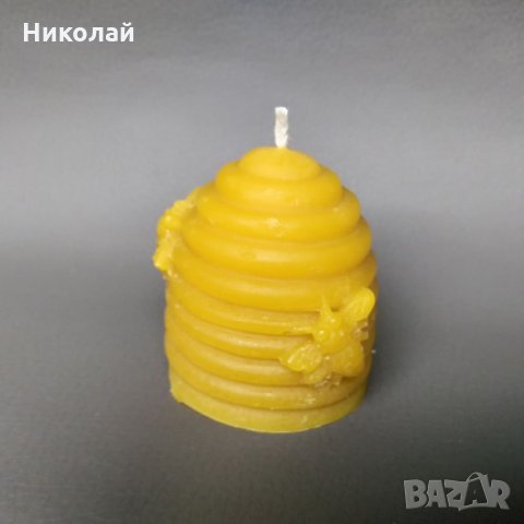 Пчелен мед и пчелни продукти : клеева , (прополисова) тинктура , прашец , тематични восъчни свещи, снимка 10 - Пчелни продукти - 30148826