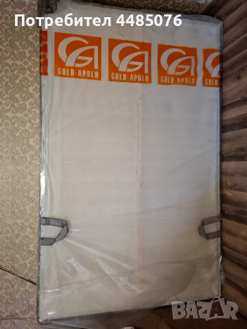 ЧИСТО НОВ МАТРАК МЕМОРИ 120/190 РАЗМЕР ГОЛД АПОЛО , снимка 2 - Матраци - 52054776