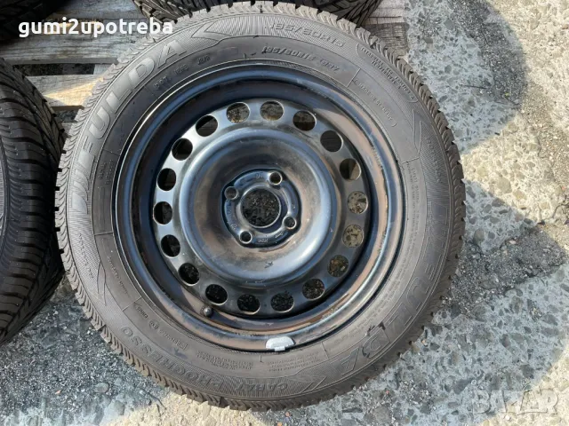 15 джанти 4х100 Opel Astra G Combo C 6J et49 гуми 195/60/15, снимка 2 - Гуми и джанти - 50244799