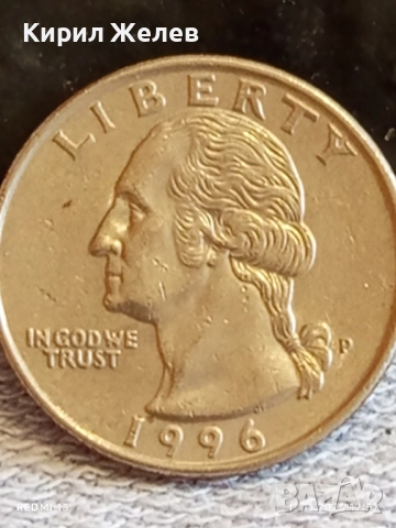 Три монети QUARTER DOLLAR UNITED STATES of AMERICA за КОЛЕКЦИЯ 51901, снимка 10 - Нумизматика и бонистика - 52387782