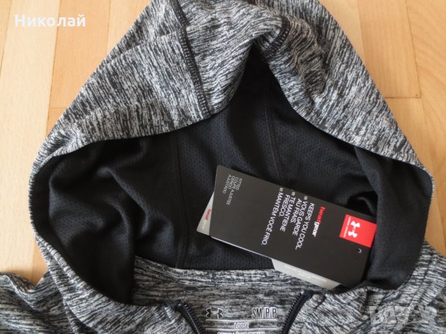 Under Armour Fitness Tech Hoodie, снимка 7 - Спортни дрехи, екипи - 32121469