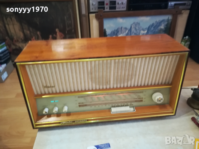 RFT WEIMAR 5140A TUBE RECEIVER-MADE IN GERMANY 1003241035, снимка 3 - Ресийвъри, усилватели, смесителни пултове - 44694109