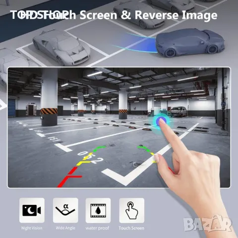 Мултимедия, за Renault TRAFIC, Opel VIVARO, 2015, Двоен дин, Android, Навигация, дисплей, плеър, снимка 8 - Аксесоари и консумативи - 49746444