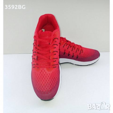 Мъжки червени маратонки BL201, снимка 2 - Маратонки - 30001130