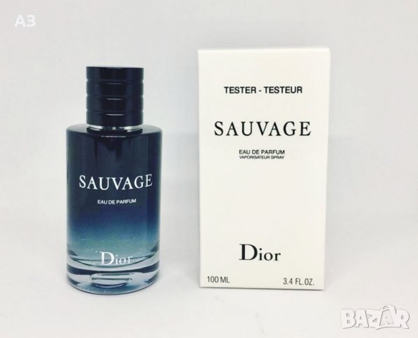 Мъжки парфюм Dior Sauvage 100мл - Оригинален Тестер EDP