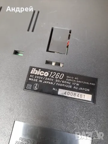 Стар касов апарат Ibico 1260, снимка 8 - Антикварни и старинни предмети - 47824686