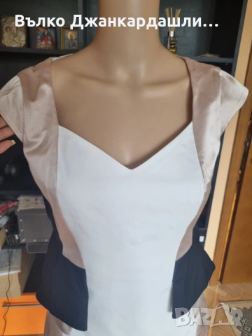 Елегантна рокля Karen Millen, размер UK 10(М), снимка 2 - Рокли - 53094290