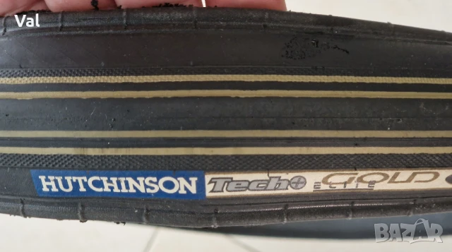 Нова сгъваема шосейна гума Hutchinson Elite Gold Тop Slick – 26 x 1”  (25х559) , снимка 3 - Велосипеди - 50404867