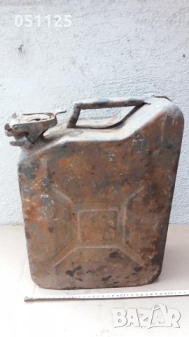 Масивна метална туба за гориво - 10 литра 