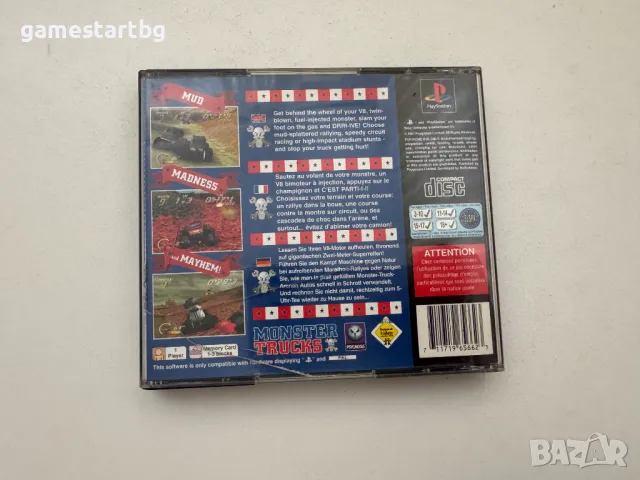 Monster Trucks за PS1, снимка 2 - Игри за PlayStation - 50229670