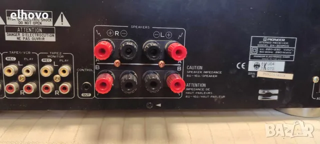 Ресивър Pioneer SX-304RDS, снимка 4 - Ресийвъри, усилватели, смесителни пултове - 47301201