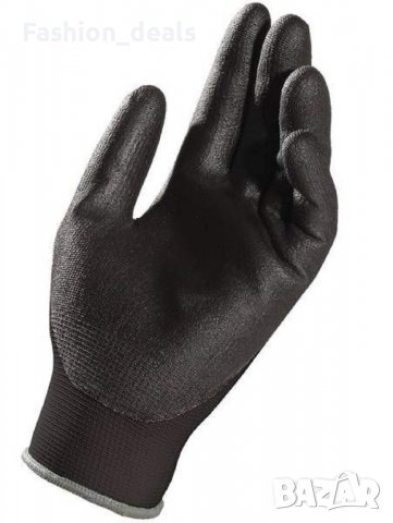 Нови многофункционални защитни Черни работни ръкавици Рамер XL, снимка 3 - Други инструменти - 38686363