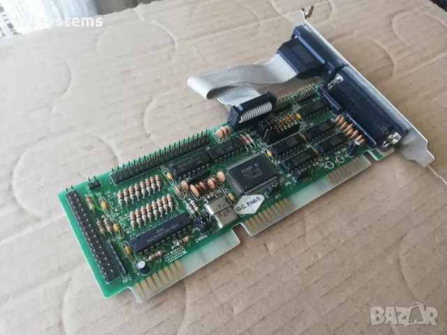 Acer EX-5105 A4E Multi Controller 16-bit ISA IDE FLOPPY COM Print Card, снимка 4 - Други - 47870673