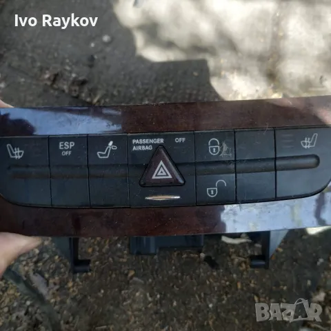 Панел климатик Mercedes W211, снимка 2 - Части - 50338381