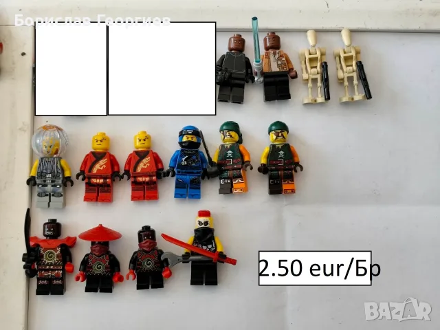 Оригинални лего минифигурки lego star wars /ninjago/ и други, снимка 4 - Образователни игри - 33848004