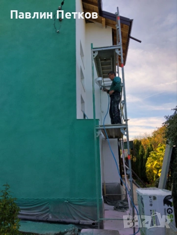 Мазилка върху стара мазилка 