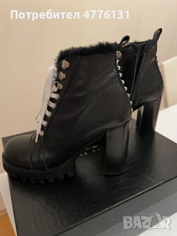 Оригинални обувки Philip Plein 38 размер, снимка 3 - Дамски ежедневни обувки - 53959867