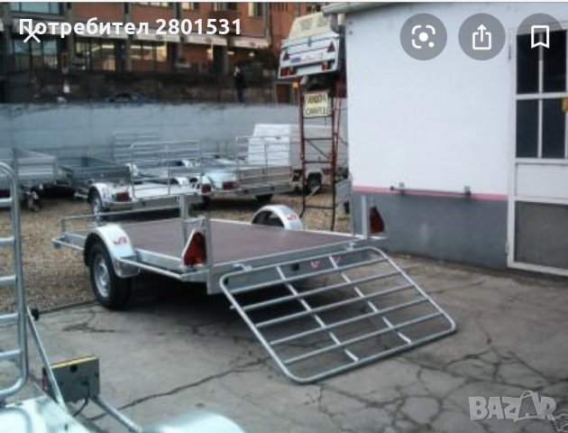 Рампа за ремарке, снимка 3 - Ремаркета - 31780753