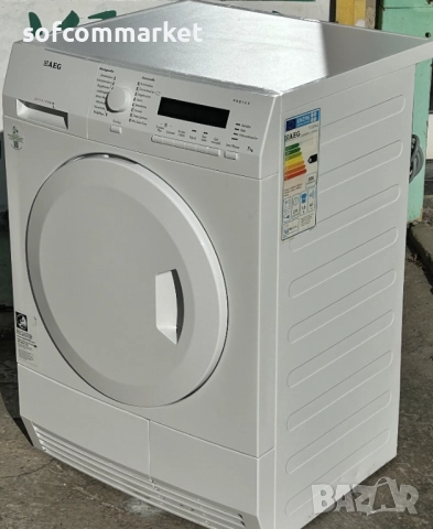 Сушилня AEG кондензна 7 kg T71275AC, снимка 2 - Сушилни - 52247074