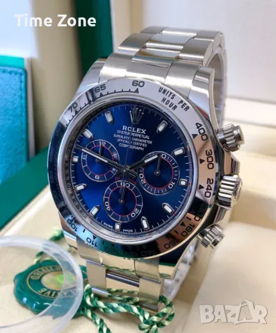 Rolex Cosmograph Daytona 40mm White Gold "Racing Dial" Automatic Различни Варианти, снимка 16 - Мъжки - 48183419