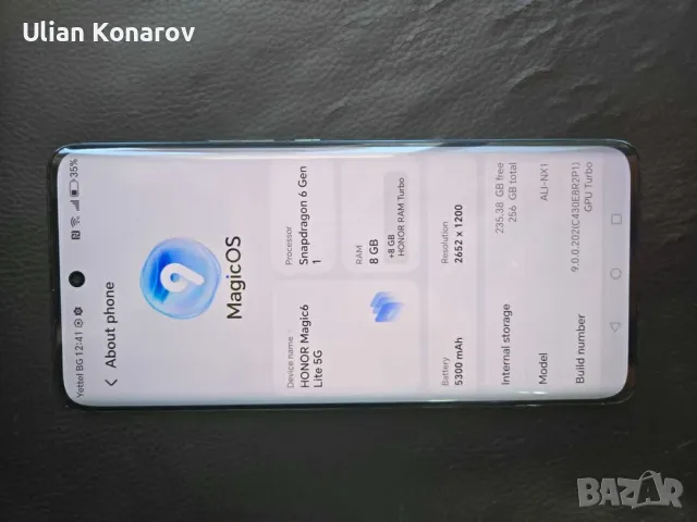 Honor Magic 6 lite 8/256gb, снимка 6 - Други - 56460492