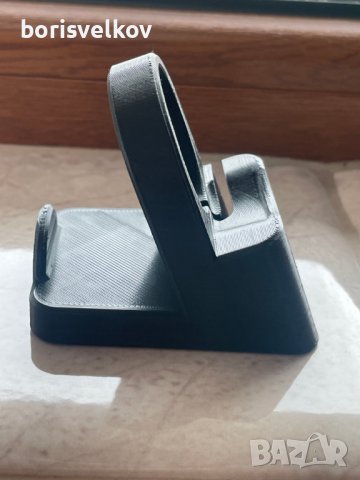 3D Стойка за зарядно Samsung Watch 3,4,5 и 6, снимка 4 - Оригинални зарядни - 44263966