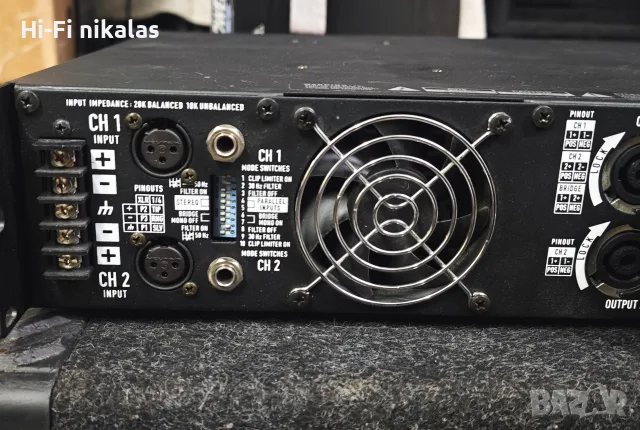 крайно стъпало усилвател QSC RMX 850, снимка 5 - Ресийвъри, усилватели, смесителни пултове - 56004436